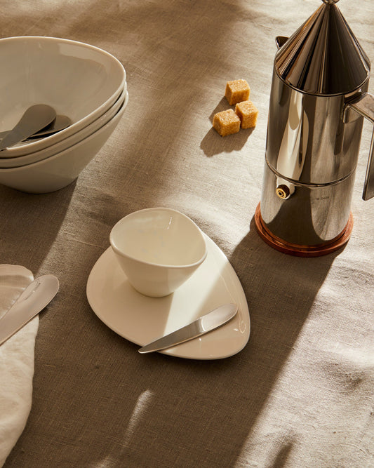 Colombina collection: Large saucer 6 pieces | ALESSI