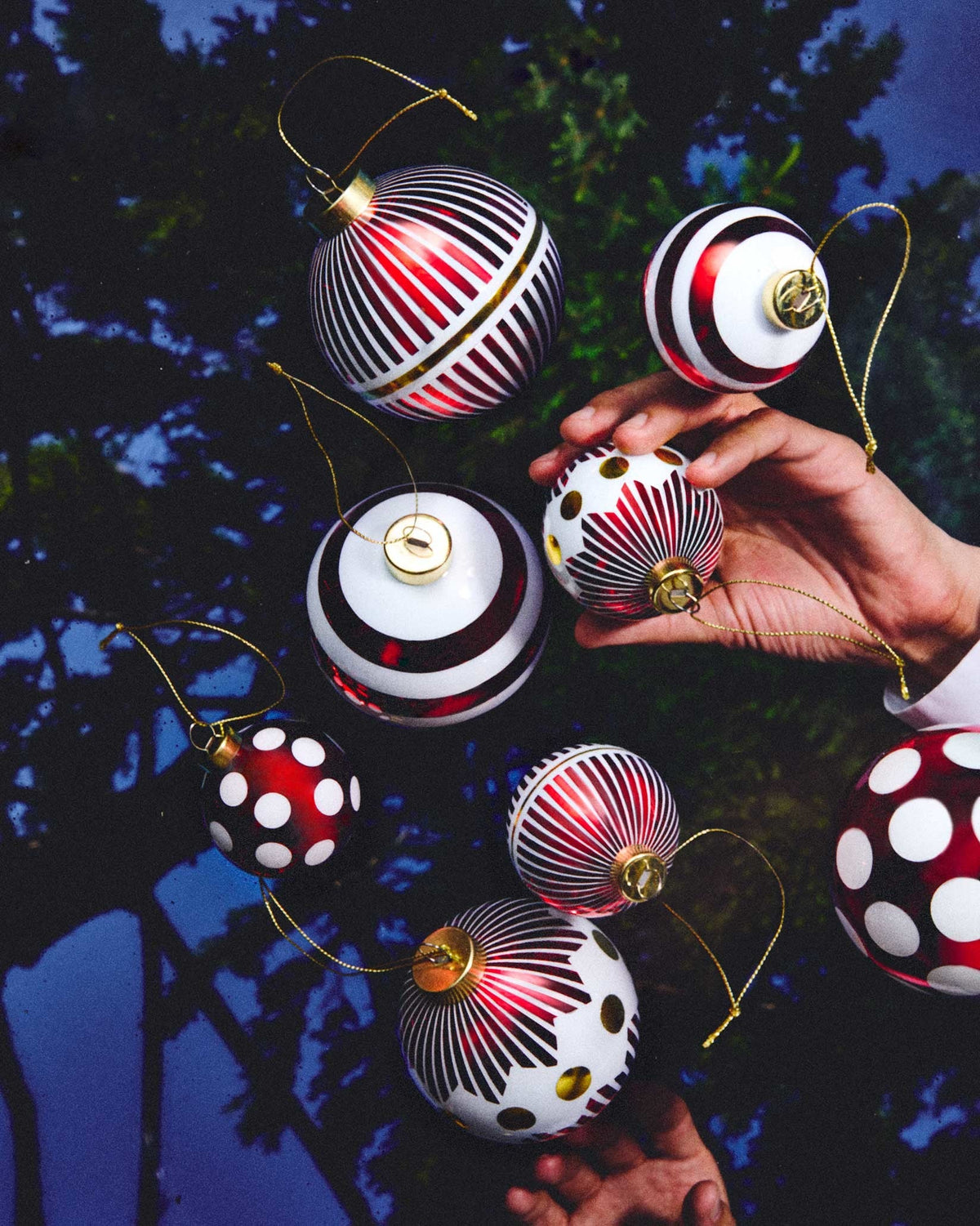 Delight Christmas bauble in blown glass By Nika Zupanc | ALESSI